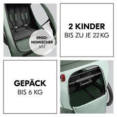 Viel Platz für deine Kinder und Gepäck