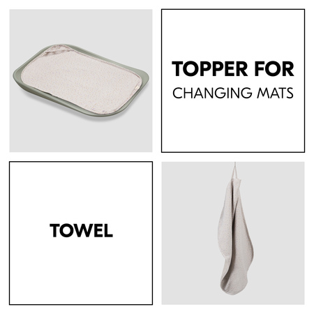 Changing mat towel sales