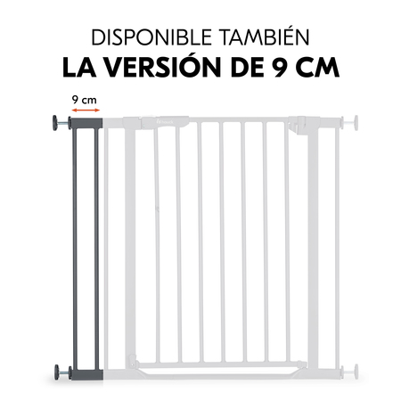 Extensión de 9 cm también disponible