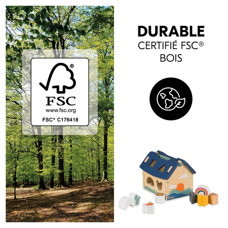 Jeu durable en bois certifié FSC®