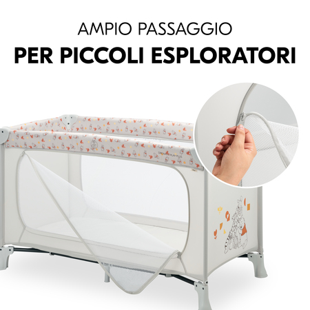 Ampio passaggio per piccoli esploratori