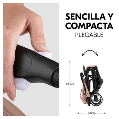 Viajes comodos con silla compacta