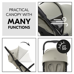 Canopy with UV protection and mesh windows