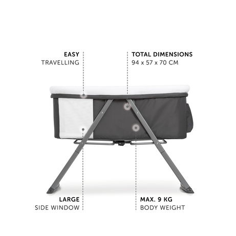 Hauck dreamer travel cot clearance