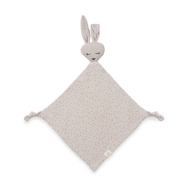 Cuddle N Play Rabbit Beige Dots