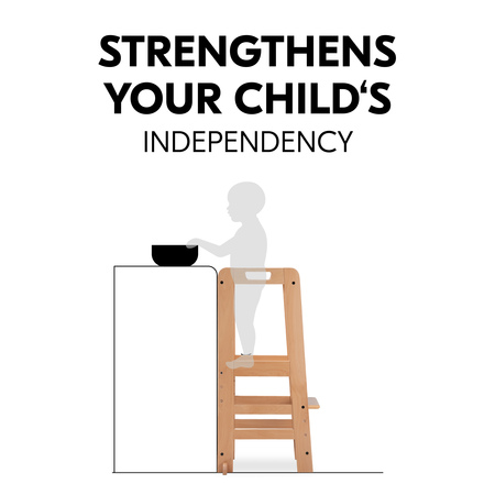 Strengthens your child's independency