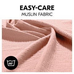 Easy-care muslin fabric