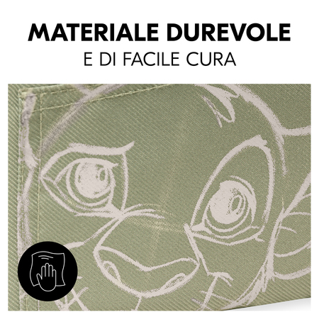 Materiale resistente e facile da pulire