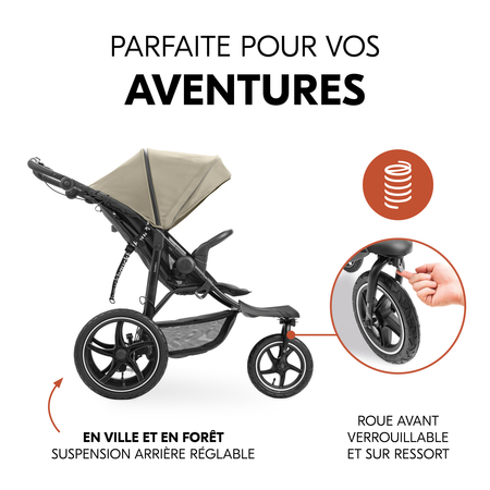 Poussette avec suspension on sale