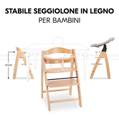 Seggiolone stabile per bambini