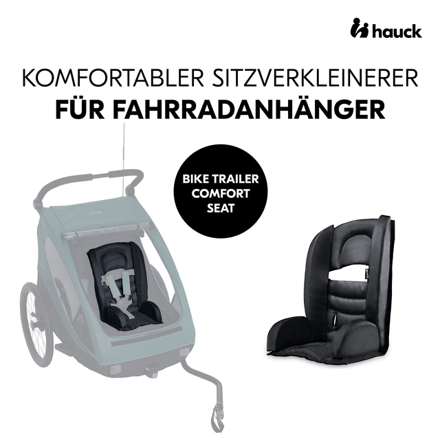 Bike Trailer Comfort Seat Black