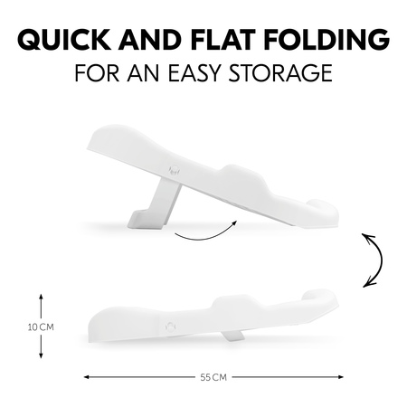 Flat folding and easy storage