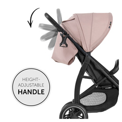 Height-adjustable handlebar