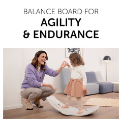 Balance board for agility and endurance