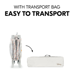 Easy to transport with transport bag
