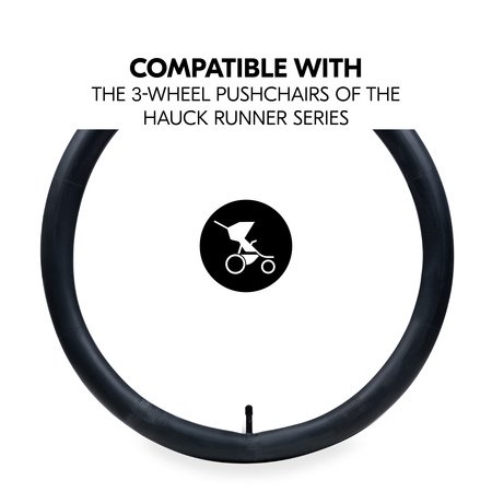 Usable for wheels for the hauck Runner series