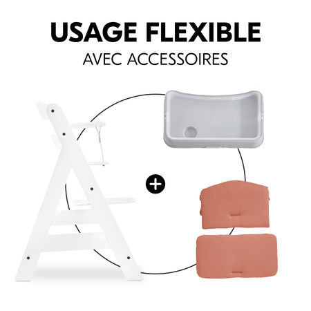 Flexible, compatible avec divers accessoires