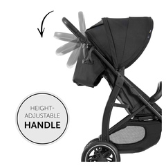 Height-adjustable handlebar