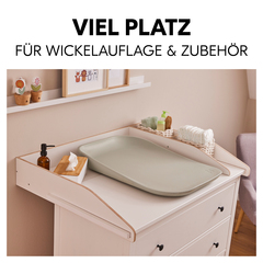 Viel Platz für Wickelauflage und Wickelzubehör