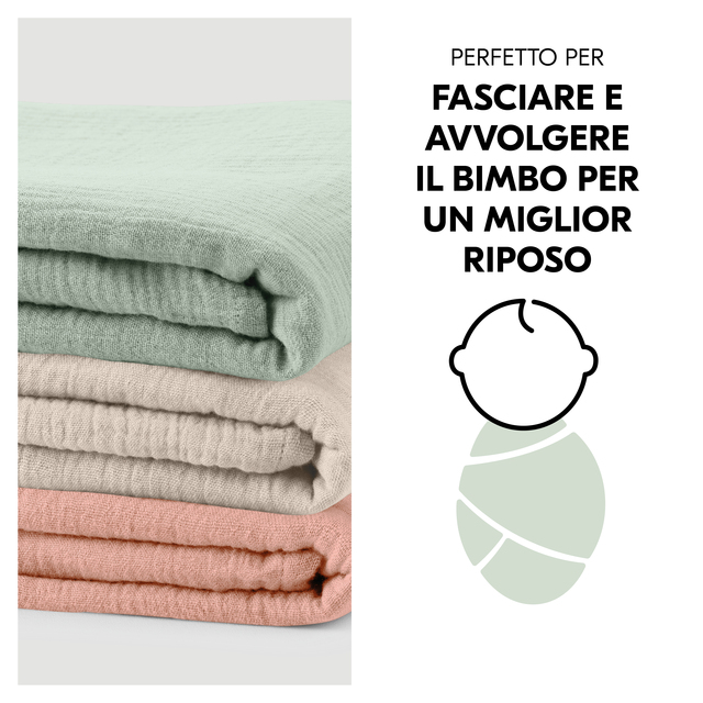 Cuddle N Clean 3Set Sage/Beige/Cork