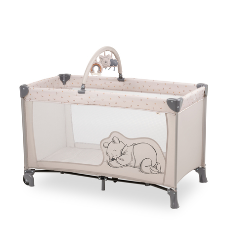 hauck beige travel cot