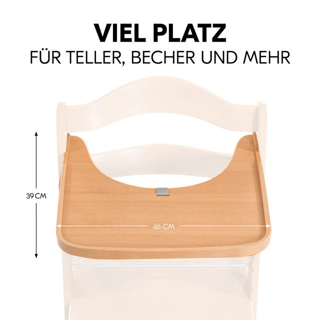 Alpha wooden tray Natural