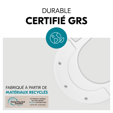 Matériau durable et certifié GRS