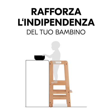 Rafforza l'indipendenza del bambino