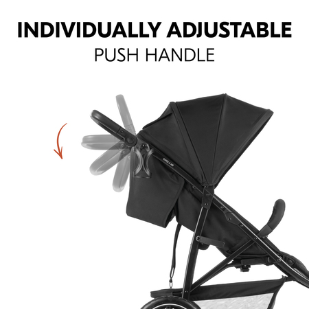 Comfortable to push - even if you are very tall