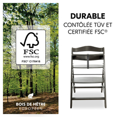 Bois de hêtre durable et certifié FSC®