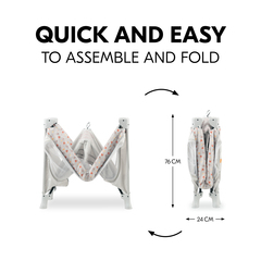 Quick and easy to set up and dismantle