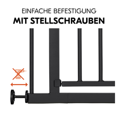 Klemmgitter mit Druckbefestigung