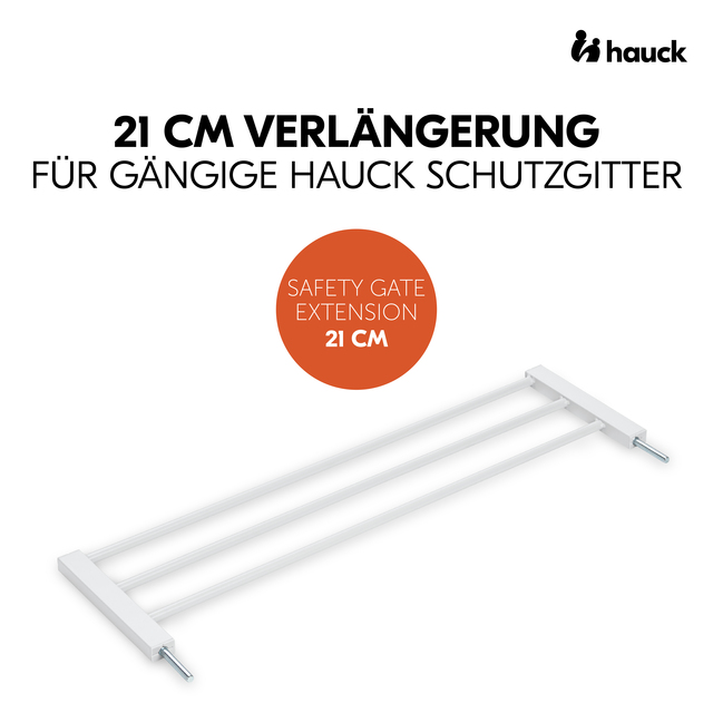 Safety Gate Extension 21 cm White