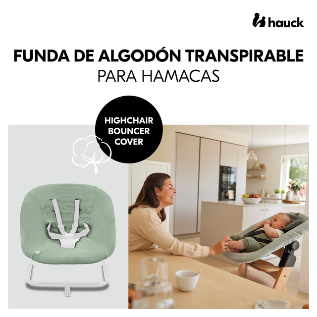 Highchair Bouncer Cover Sage