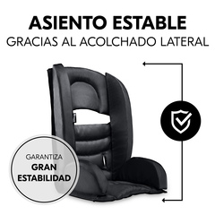 Asiento estable gracias al acolchado lateral