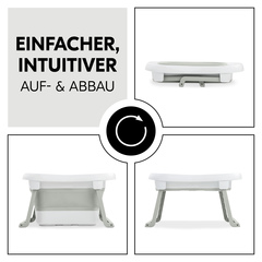 Einfacher, intuitiver Aufbau und Abbau