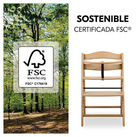 Madera sostenible y certificada FSC®