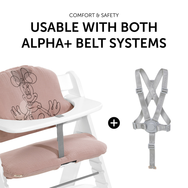 Highchair Pad Select  Minnie Mouse Rose