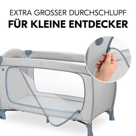 Extra großer Durchschlupf für kleine Entdecker