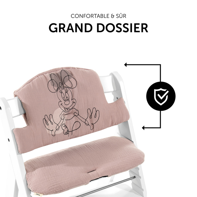 Highchair Pad Select  Minnie Mouse Rose