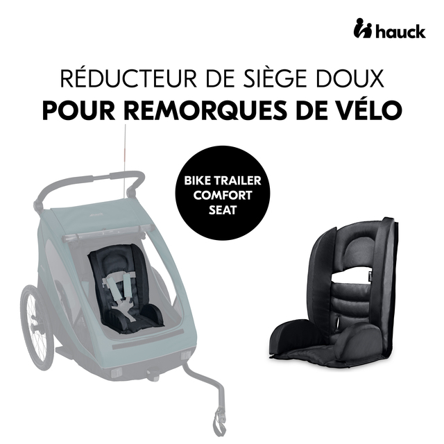 Bike Trailer Comfort Seat Black