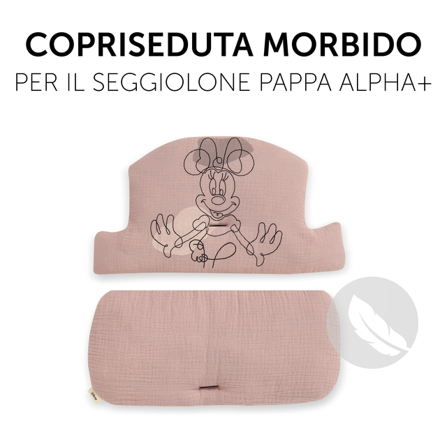 Highchair Pad Select  Minnie Mouse Rose