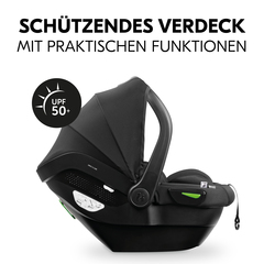 Schützendes Verdeck mit praktischen Funktionen