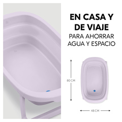 Bañera de bebé para uso interior y exterior