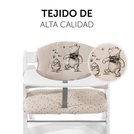 Cojín asiento trona deluxe rosa | hauck