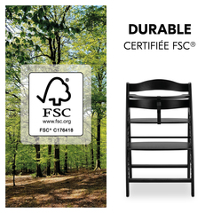 Bois de hêtre durable et certifié FSC®