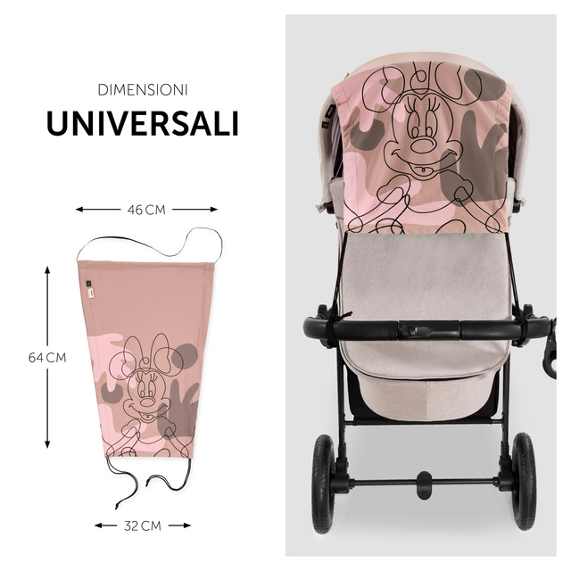 Sunshade  Minnie Mouse Rose