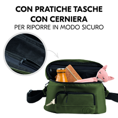 Affidabile grazie alla chiusura con cerniera