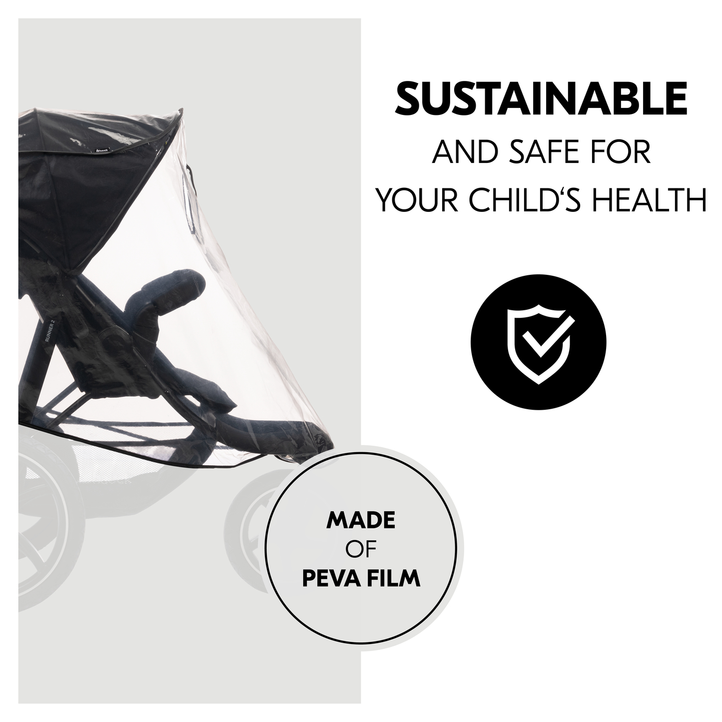 Pushchair Raincover 3W