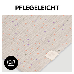 Pflegeleicht und waschbar bei 60° C